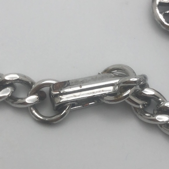 VTG Charm Bracelet With 6 Transportation Theme Charms. Silver Toned Metal - Picture 10 of 12